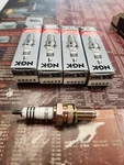 Nos Ngk Spark Plugs Box Of 4 D9EVX. Fixed Price $15.00.