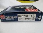 New 4 Pc Spark Plugs Ngk Iridium 6988 BKR7EIX-11 Tune Up Nos. Fixed Price $34.95.
