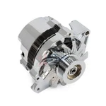 Chrome Gm Wire CS130 Style 160 Amp Alternator W/ Rib Serpentine Pulley. Fixed Price $154.95.