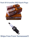 Autolite Copper Core 3923 Spark Plugs Pack Of 6. Fixed Price $24.53.