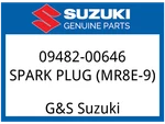 Suzuki Oem Part 09482-00646 Spark Plug (MR8E-9). Fixed Price $19.40.