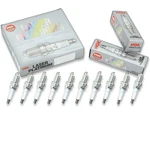 Pcs Ngk Laser Platinum Spark Plugs For 1994-1996 Dodge Ram 2500 8.0L V10 Sk. Fixed Price $128.87.
