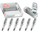 Pcs Ngk V-power Spark Plugs For 1975 Chevrolet P20 4.8L L6 Engine Kit Br. Fixed Price $25.91.