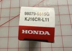 New Spark Plug 98079-5515G Honda Crv, Civic, Accord. Fixed Price $7.00.