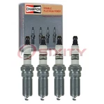 4 Pc Champion Double Platinum Spark Plugs For 2013-2015 Land Rover LR2 2.0L Az. Fixed Price $43.07.