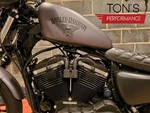 Harley Sportster Coil Key Relocation Kit With Cloth Braided Spark Plug Wires 07+. Fixed Price $73.90.