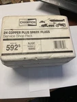 24 Oem Champion Spark Plugs RJ12C ,592S,10892 Priced To Sell In Sealed Box. Fixed Price $29.95.