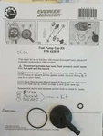 New Johnson Evinrude Outboard Fuel Pump Cover Kit 0433518 (335335,319528). Fixed Price $26.00.