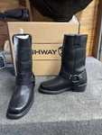 Highway 21 Spark Boots Black Leather Waterproof 5161 361-803 09 Us Mens Size. Fixed Price $89.99.