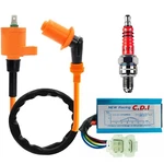 50CC Performance PARTS-GY6 Ac Cdi Box Ignition Coil & A7TC Spark Plug. Fixed Price $22.51.
