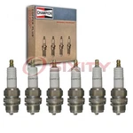 6 Pc Champion Industrial Spark Plugs For 1918-1919 Elcar Model Ignition Fq. Fixed Price $70.04.