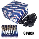 6 Pack Bosch 0221504470 Ignition Coils & 12122158253 Spark Plugs For Bmw. Fixed Price $128.55.