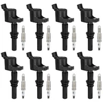 Bdfhyk Ignition Coil Pack DG511 And Iridium Spark Plug SP515 SP546 Compatible.... Fixed Price $113.00.