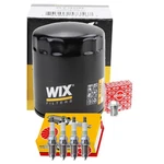 Wix Engine Oil Filter & Ngk Platinum Spark Plugs Kit For Nissan Stanza 2.4 L4. Fixed Price $55.95.