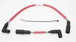 Magnum Braided Spark Plug Wires Red Harley Dyna Fxdwg Wide Glide Street Bob Fxdb. Fixed Price $73.95.