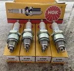 Ngk BPZ8HS-15 Spark Plug (stock #3180) BPZ8HS15, Qty 4. Fixed Price $35.99.