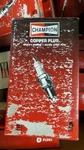 Champion D21 Copper Plus #502 Spark Plugs 6 Pack With Shelf Wear. Fixed Price $23.99.