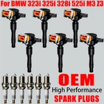 6X Oem Ignition Coil & Iridium Spark Plugs For Bmw 323I 325I 328I 525I M3 UF354. Fixed Price $75.46.