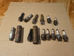 Lot Of 13 Vintage Aircraft Spark Plugs Ac SA-47 Bg Champion M41E, Autolite. Fixed Price $50.00.