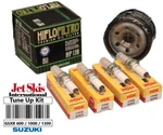 Suzuki GSX-R600 750 Tune Up Kit 4 Ngk Spark Plugs & Oil Filter GSXR1000 Hayabusa. Fixed Price $44.89.