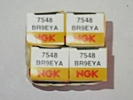New Set Of 4 Pack Spark Plugs Ngk V Power Resistor Br 9 Eya. Fixed Price $24.95.
