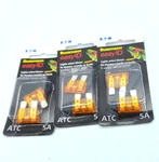 Bussmann BP/ATC-5ID 5A 32V Dc 1KA Tan Blade Fuse 0.75 X 0.2 H In. (pack Of 3). Fixed Price $7.92.