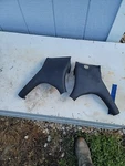 1987 Suzuki Intruder Left Right Side Frame Neck Covers. Fixed Price $28.50.