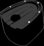 Covington Ignition Cover Dimpled Black Harley Road Glide 98-05. Fixed Price $125.28.