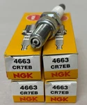 Ngk 4663 Standard Nickel Spark Plugs (qty 4) For Powersports Oem #CR7EB #S703. Fixed Price $26.99.