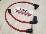 Harley Davidson Big Twin 91-98 Fxd Dyna Softail Spark Plug Wires Red Bkyl Copper. Fixed Price $24.95.