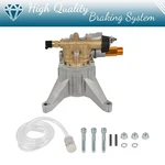 7/8 Inch 3200 Psi Shaft Vertical Pressure Pump 2.5 Gpm For Power Washers. Fixed Price $87.39.