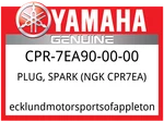 Yamaha Oem Part CPR-7EA90-00-00. Fixed Price $9.49.