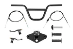 Honda ATC70 Z50 CT70KO Black Bmx Handlebars & Billet Triple Clamp Kit. Fixed Price $179.99.
