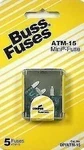 CD/5 X 10: Buss Automotive Fuse (BP/ATM-15)10. Fixed Price $32.15.