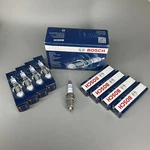 Bosch Double Platinum Spark Plug 8PCS For 2006-2010 Bmw 550I V8-4.8L FR7KPP332. Fixed Price $51.70.