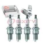 Pcs Ngk V-power Spark Plugs For 1985-1989 Subaru GL-10 1.8L H4 Engine Jv. Fixed Price $18.42.
