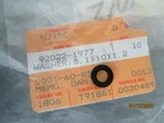 Nos Kawasaki Kh Kl Kz En Zl Vn Zx Washer 5.1X10X1.2 PN:92022-1977. Fixed Price $5.99.