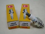 2 Ngk 7543 CMR7A Spark Plug Resistor Lawnmower Chainsaws. Fixed Price $17.99.