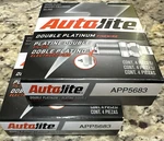 Pc Autolite Double Platinum APP5683 Spark Plugs For 5614235 5118 4912 Fd. Fixed Price $44.99.