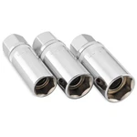 Bikemaster Magnetic Spark Plug Socket Set 5/8" 16MM 18MM 13/16" 21MM 15-001621. Fixed Price $32.93.