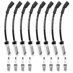 High Performance Spark Plugs And Wires Fit 1999-2013 Chevy Silverado 1500.... Fixed Price $84.89.
