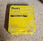 Box Of 4 Cooper Bussmann BP/AGC10 Carded AGC-10 Fuses Nos. Fixed Price $8.90.