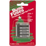 Bussmann #BP-AGX-7X5 7A Xmas Fuses,. Fixed Price $14.37.