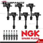 Genuine Ignition Coil & Ngk Platinum Spark Plug For 05-11 Nissan Frontier Xterra. Fixed Price $99.99.