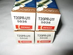 Denso 5036 T20PR-U11 Nickel U-groove Spark Plug, New Old Stock, Pack Of 4. Fixed Price $24.99.