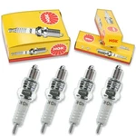 4PCS 88-89 Kawasaki EL250 Eliminator Ngk Standard Spark Plugs 249CC 15CI Hg. Fixed Price $25.79.