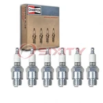 6 Pc Champion Industrial Spark Plugs For 1919-1920 Oldsmobile Model 37-A Fm. Fixed Price $32.62.