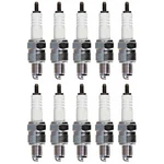 Ngk For Honda Z50RD 1986 Standard Spark Plug Box Of 10 CR6HS. Fixed Price $55.26.