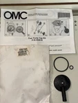 New Oem 0750 Omc Johnson Evinrude Fuel Pump Cap Kit 0433518. Fixed Price $13.99.
