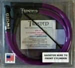 Twisted 12MM Purple Spark Plug Wires Harley Electra Glide Road King Street 99-08. Fixed Price $61.95.